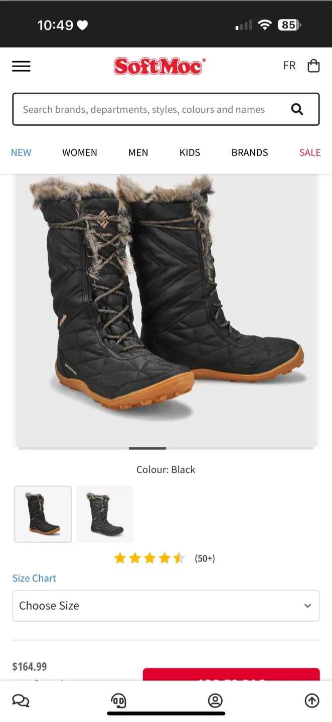 Move out Sale! Columbia Women's Winter Boots Black- Size 6 image indicator(2)