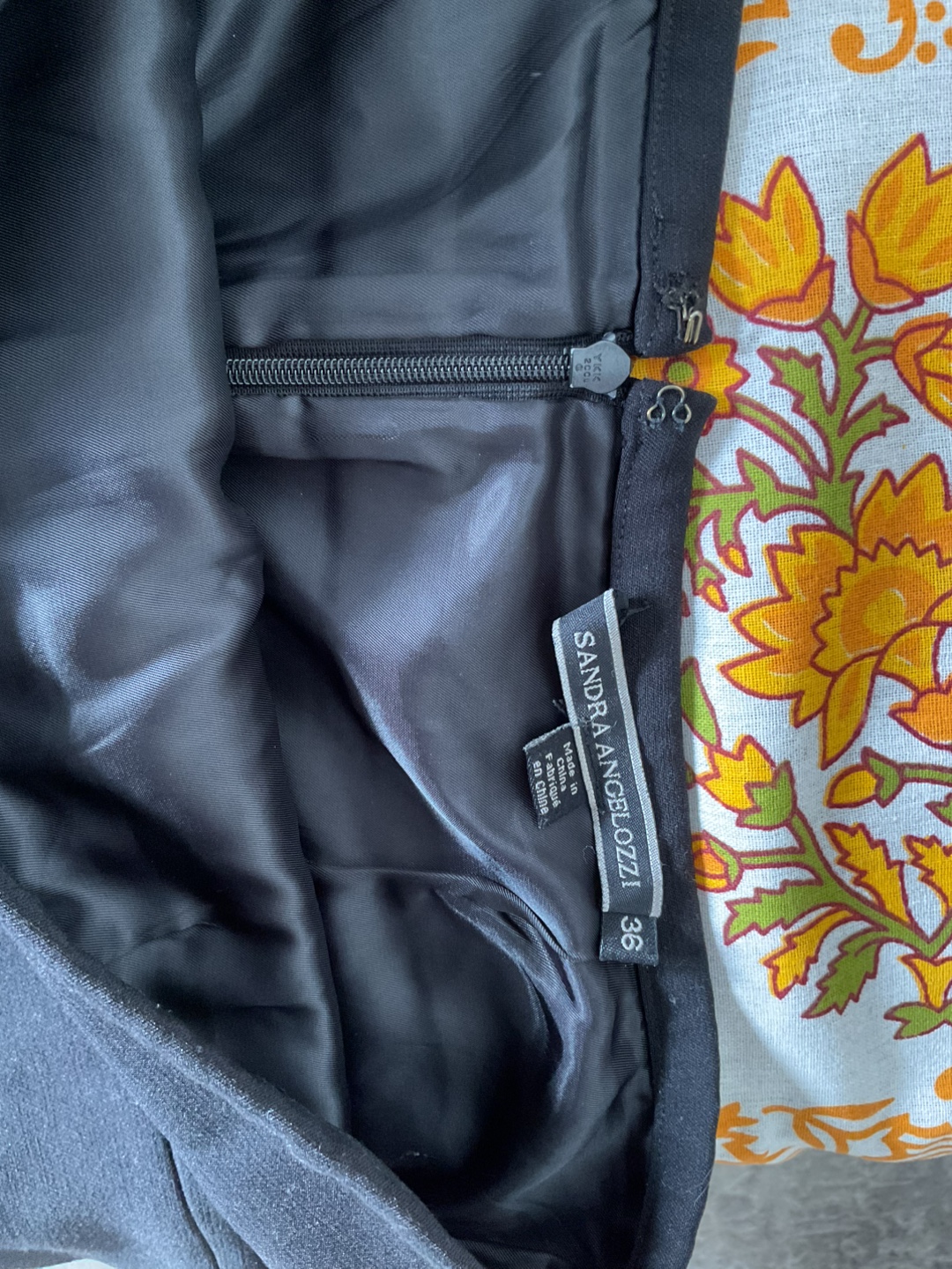 Sandra Angelozzi Black Skirt - Size 36 - photo 2