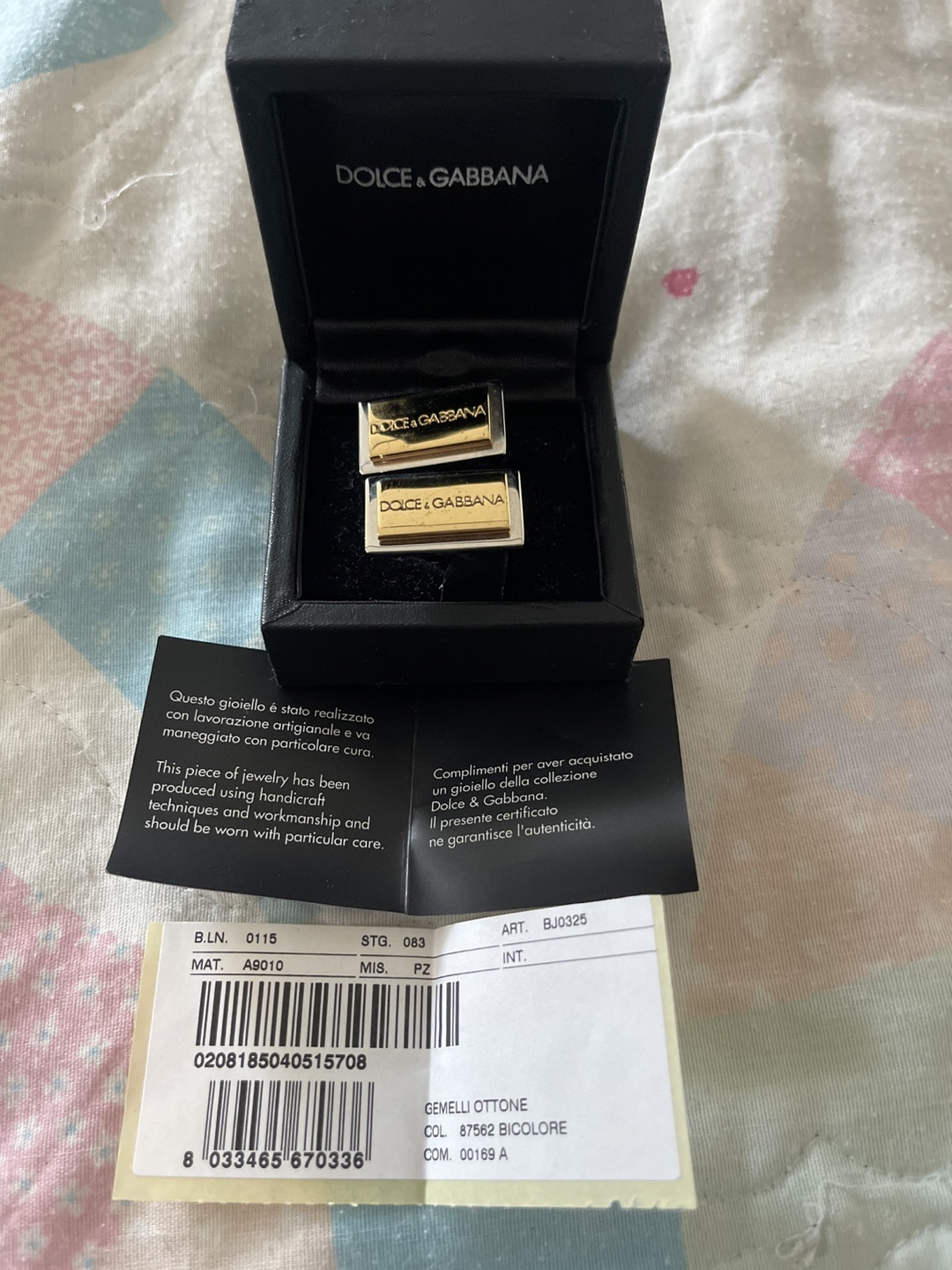 Thomas Pink Shirt with D&G Cufflinks - photo 5