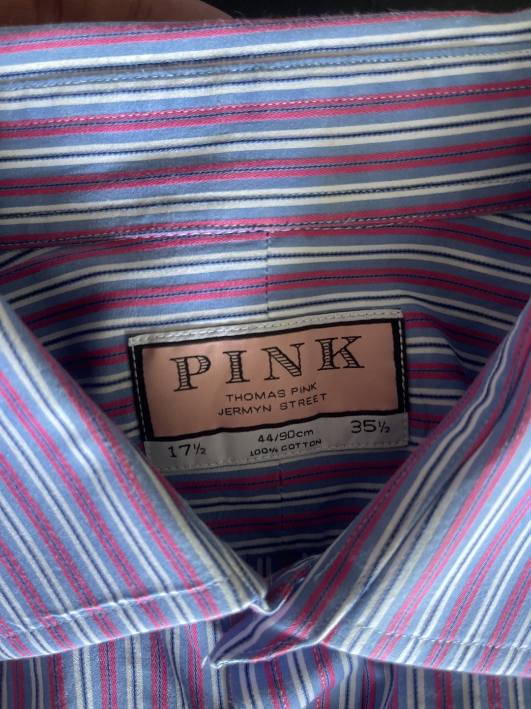 Thomas Pink Shirt with D&G Cufflinks - photo 3