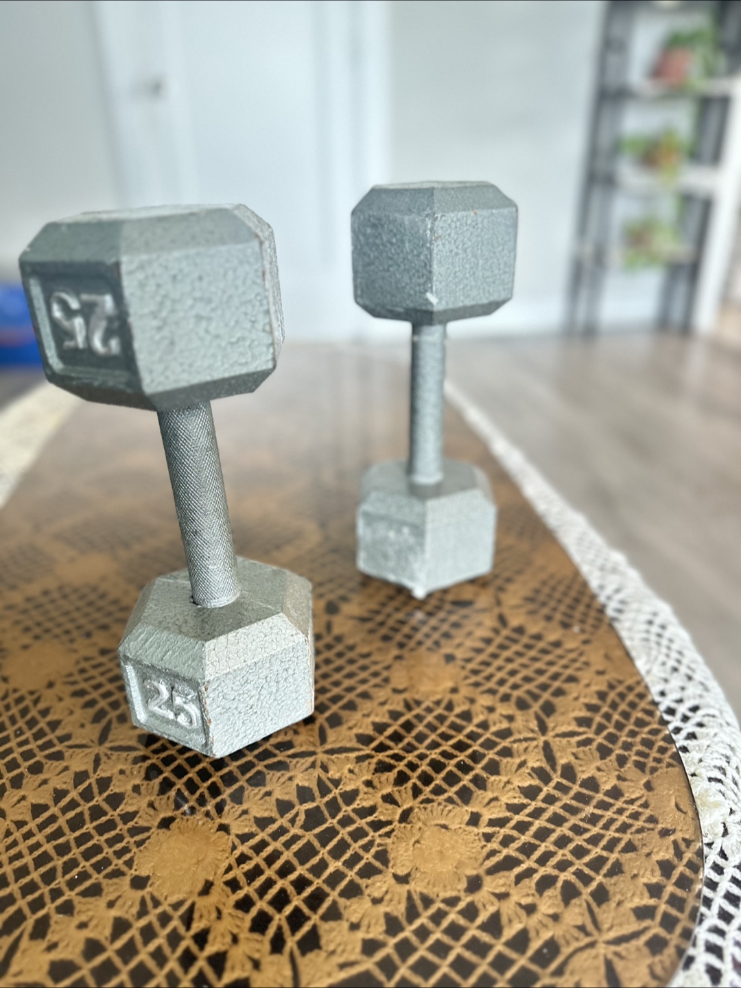 Pair of 25lb Dumbbell - photo 3