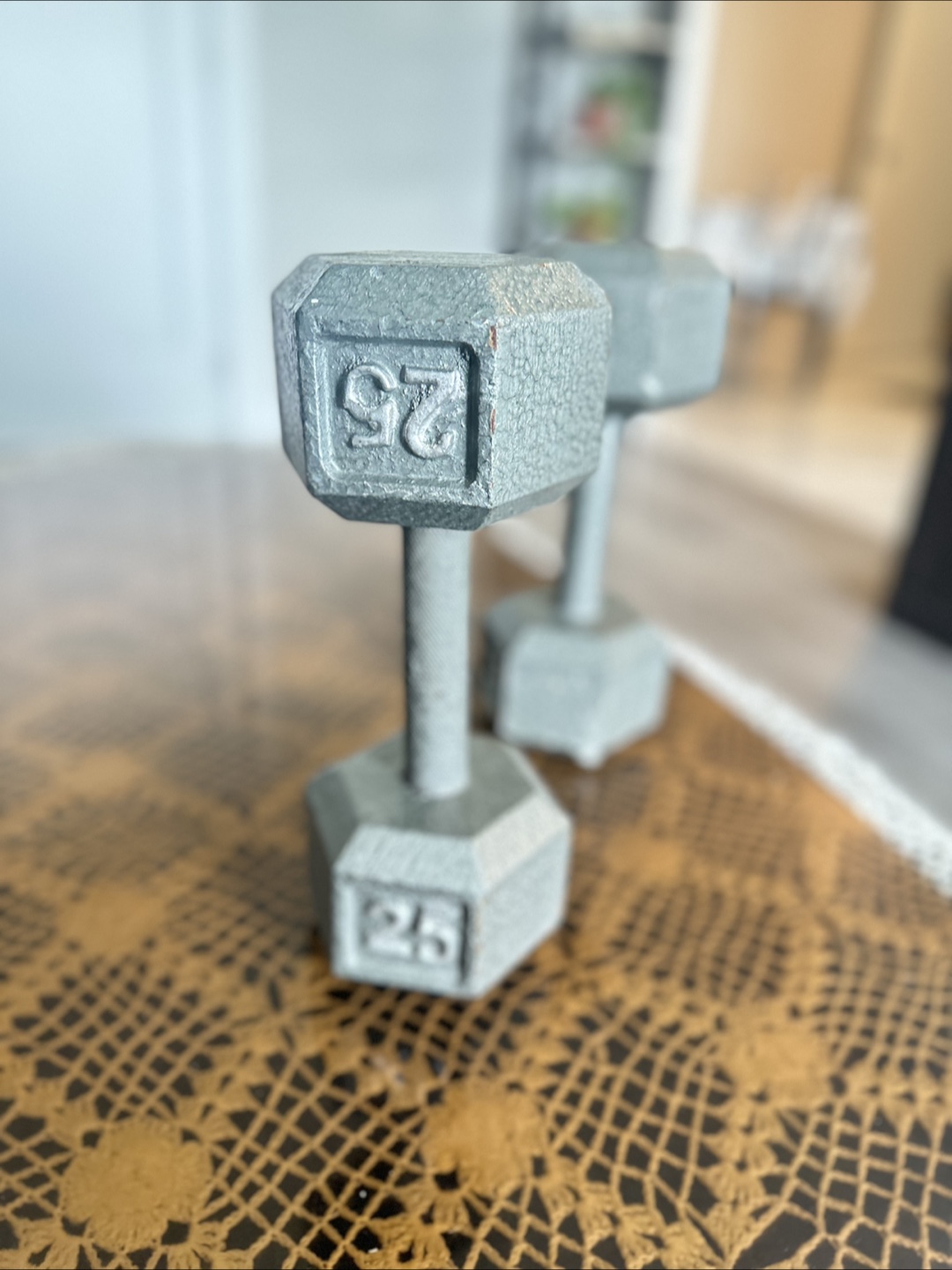 Pair of 25lb Dumbbell - photo 2