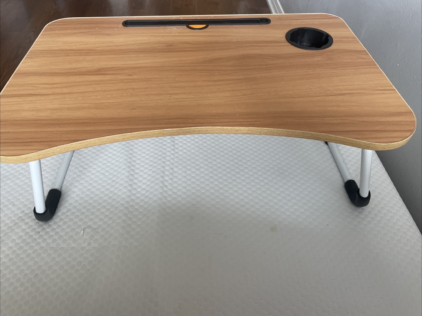 Portable Bed Desk with Cup Holder - photo 2