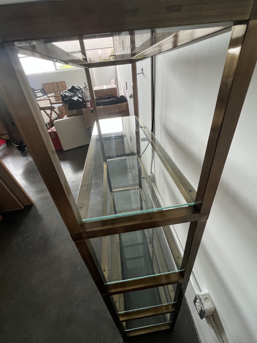 Brass Shelving Unit - photo 4