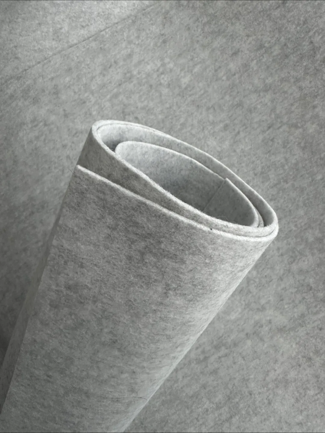 Grey Felt Fabric Roll thumbnail