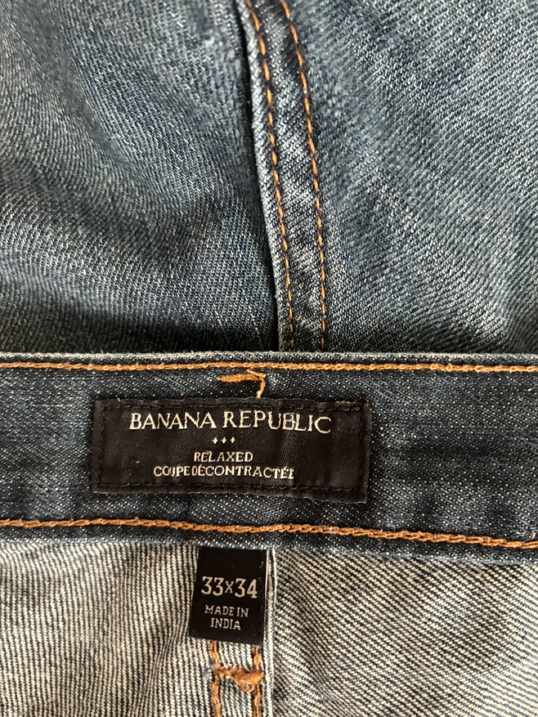 Banana Republic Relaxed Jeans, 33x34