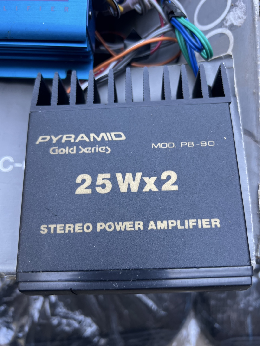 Mixed Volvo & Jensen A82 40W x 2 Amplifier - photo 4