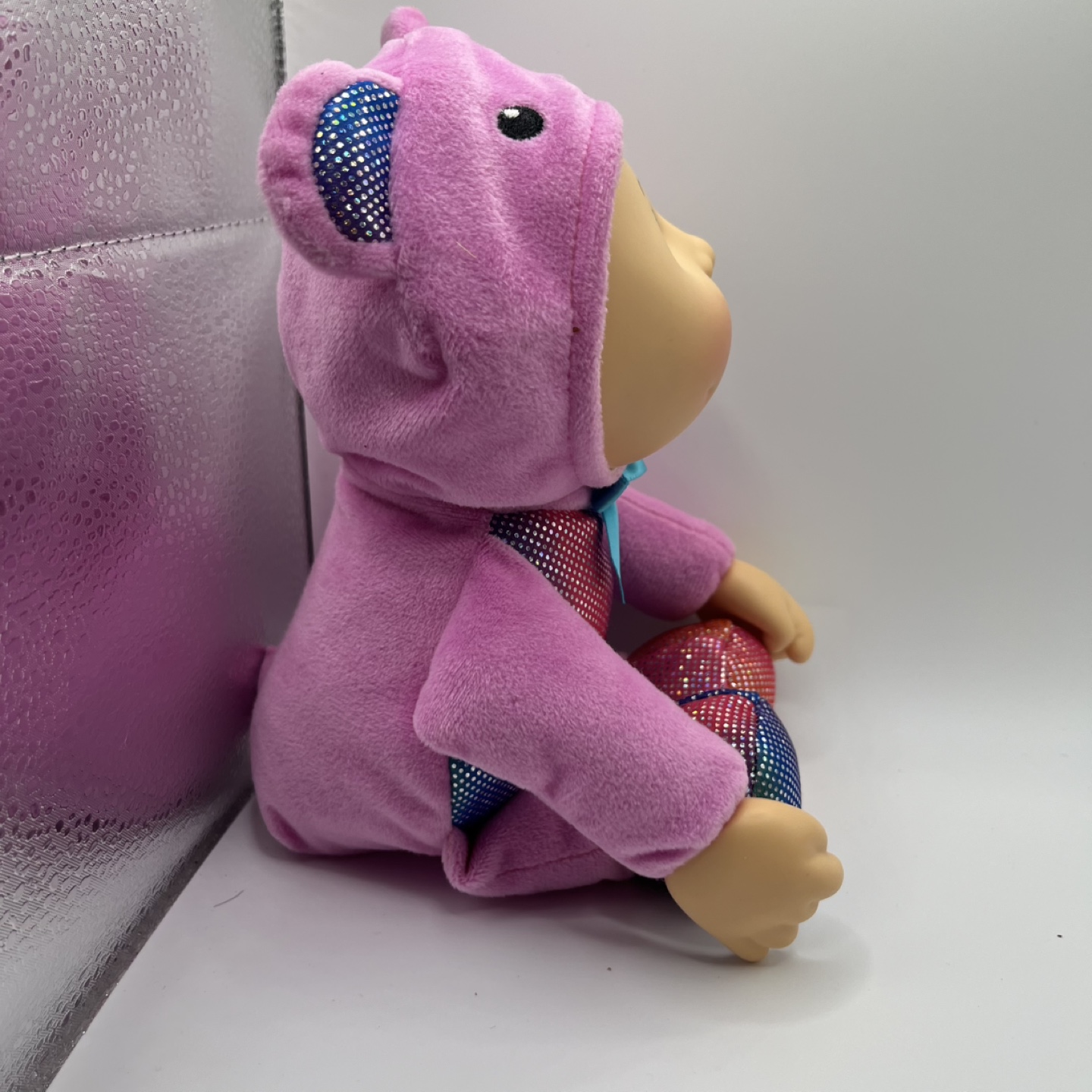 Cabbage Patch Cuties Enchanted Forest Atticus Bear Baby Doll - photo 3