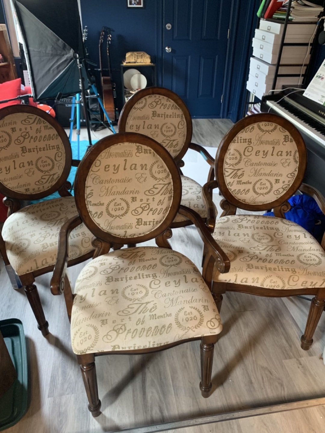 Set of 4 Provence Dining Chairs