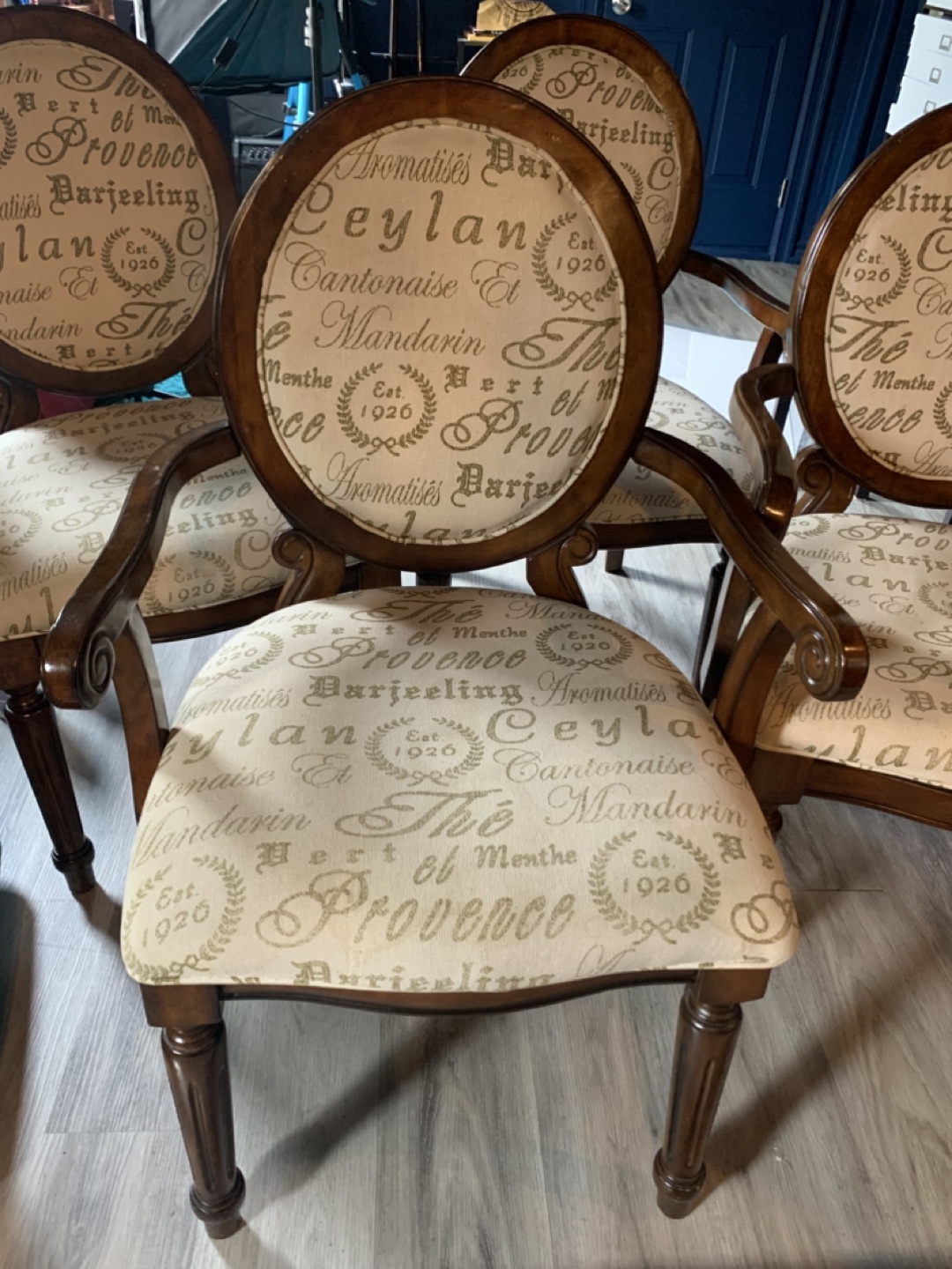 Set of 4 Provence Dining Chairs - photo 2