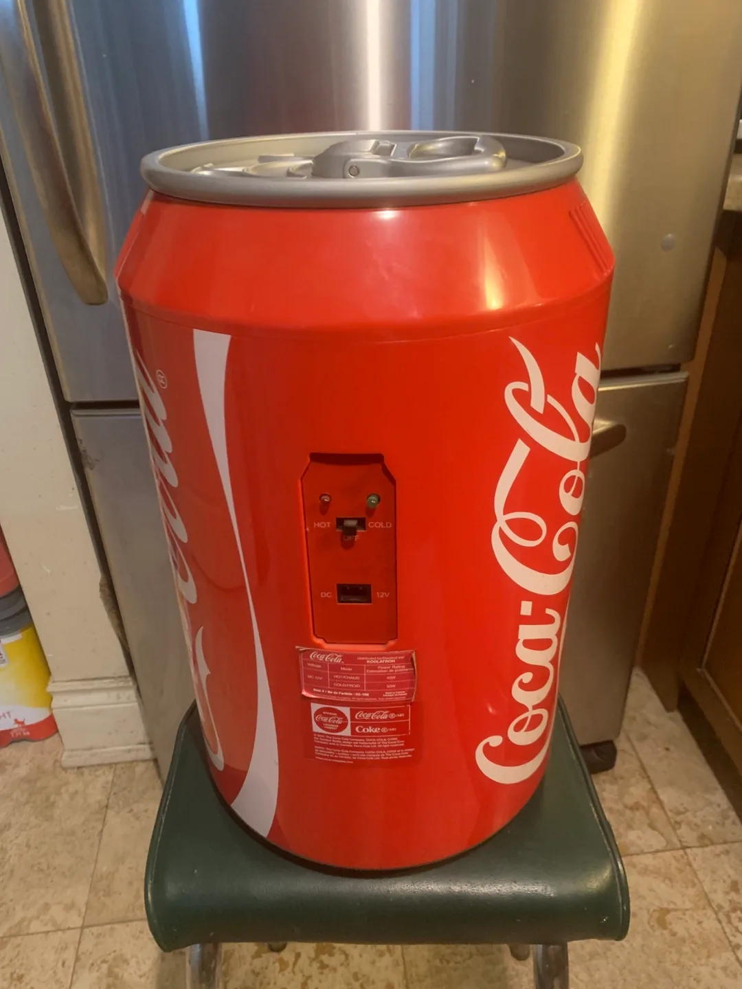 Coca-Cola 12v Mini Fridge image indicator(2)