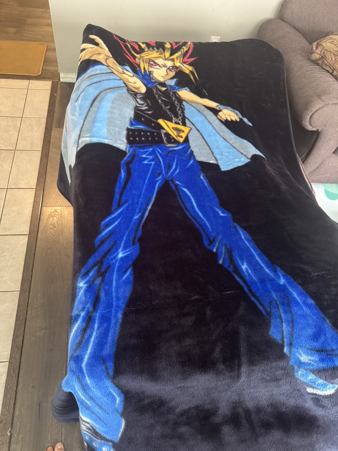 GTC Korean Queen Mink Blanket - Yu-Gi-Oh Design - photo 2