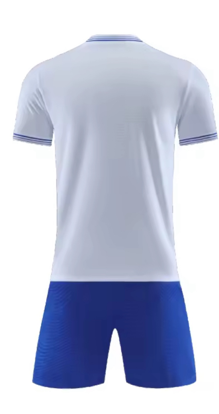 Blue & White Soccer Jersey Set - photo 3