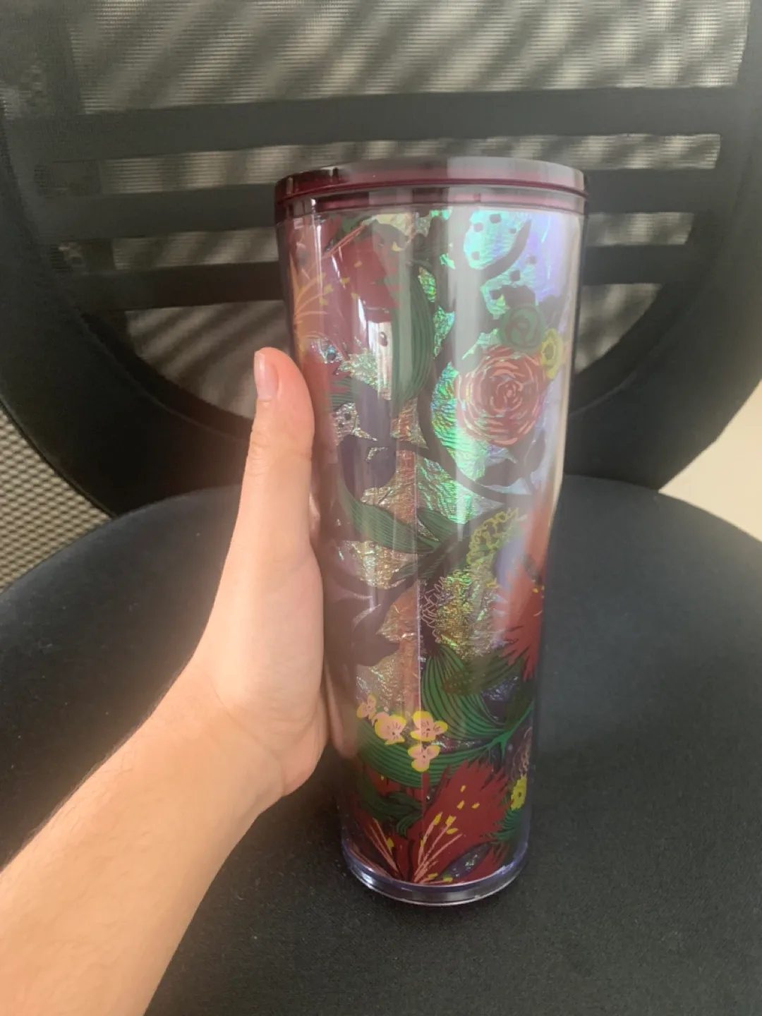 Official Starbucks 24oz Floral Tumbler image indicator(2)