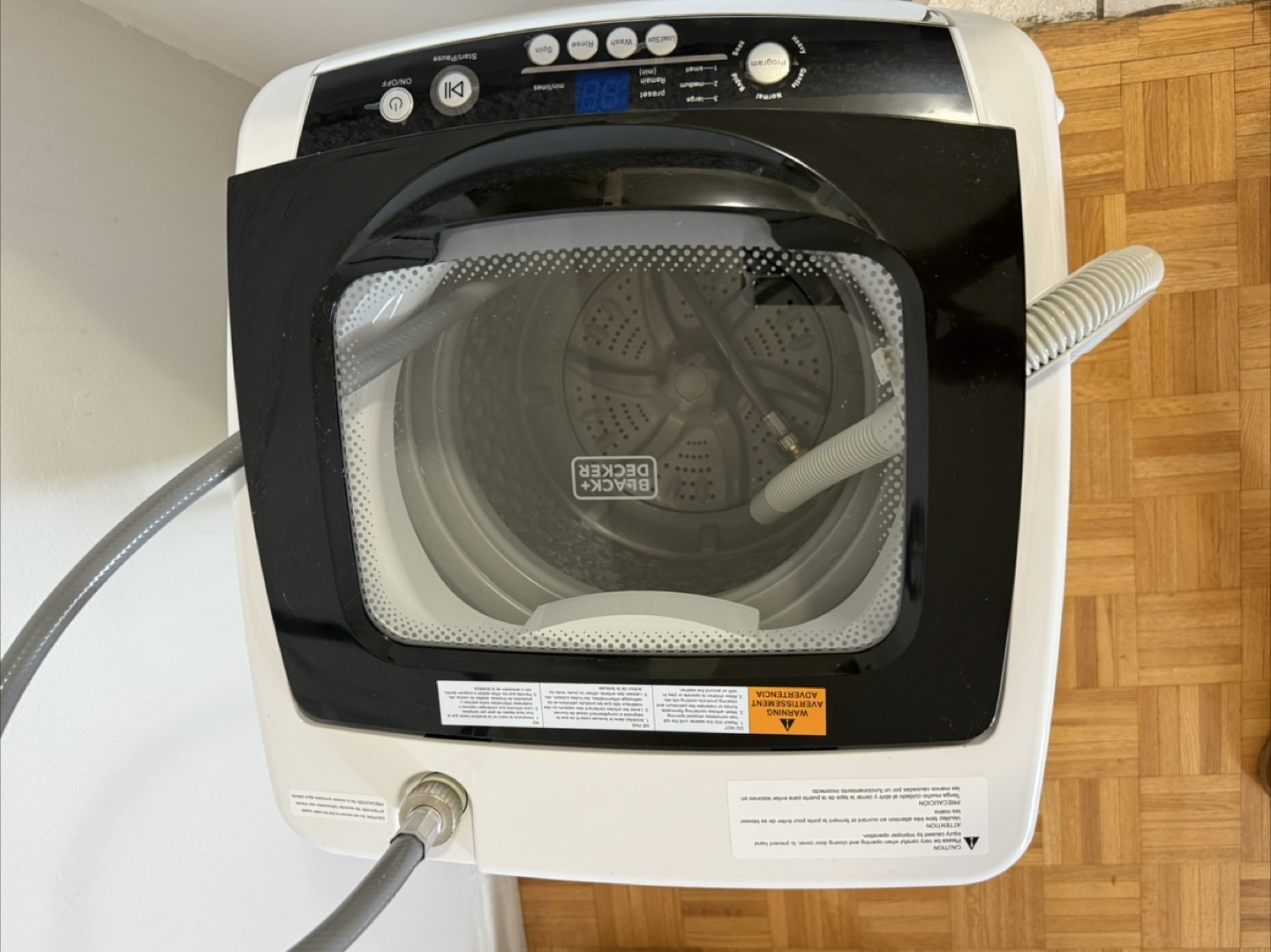 Black+Decker BPWAM09W Portable Washer - photo 4