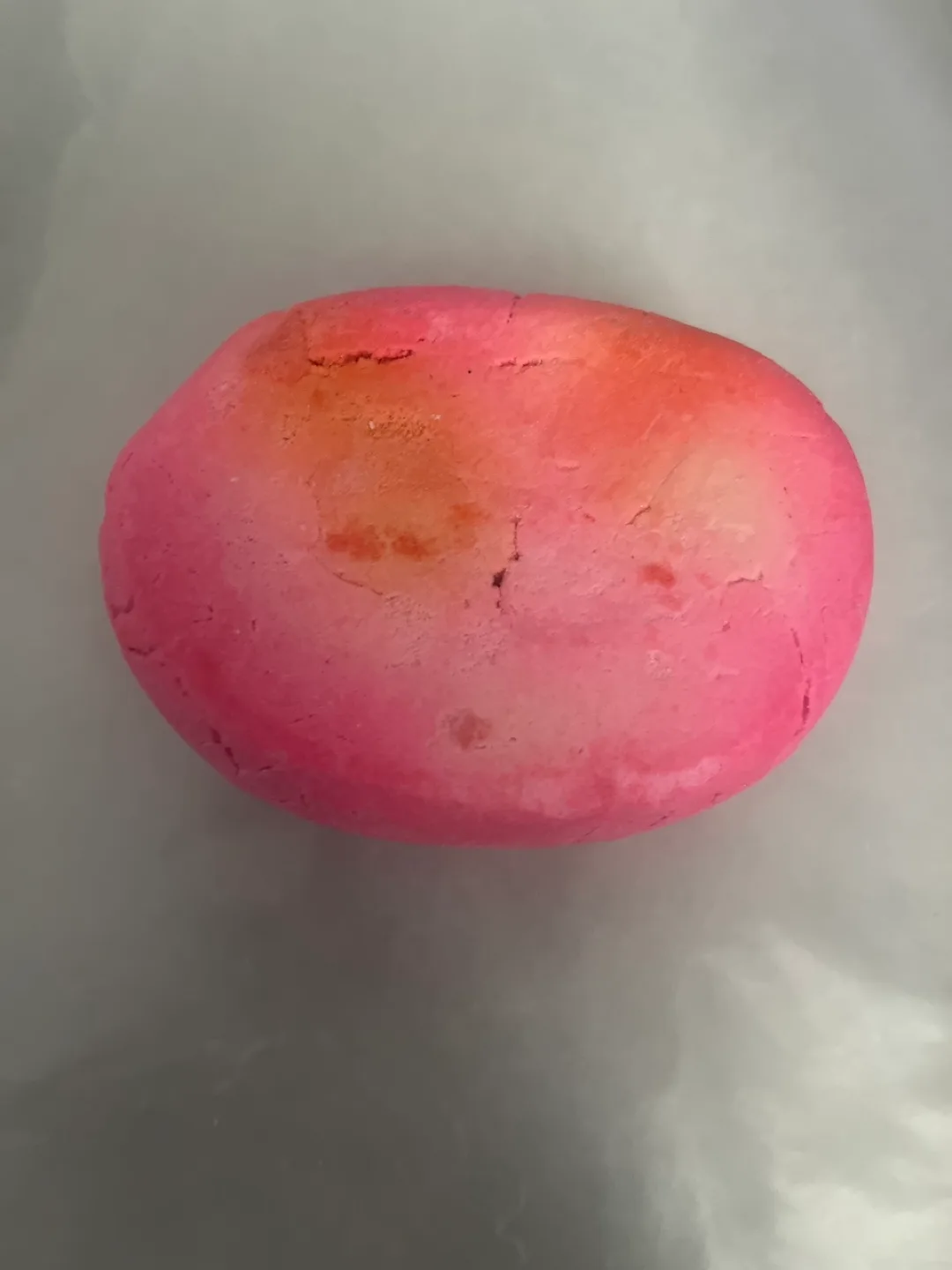 Pink Cotton bubble soap bar Lush thumbnail