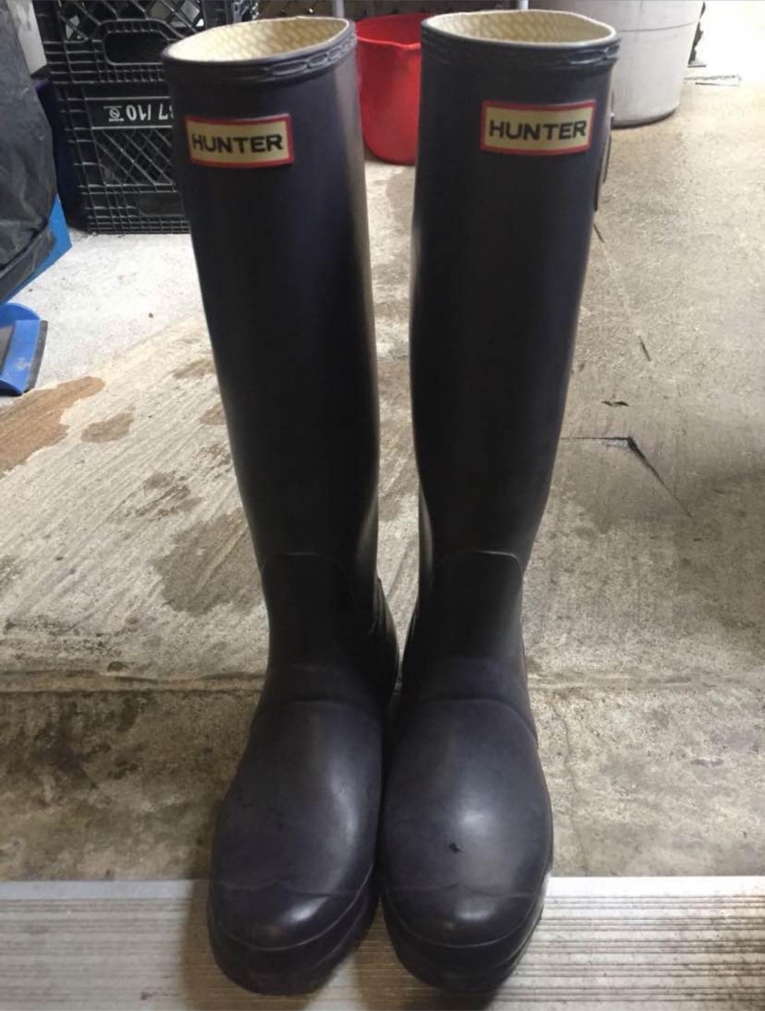 Hunter Rain Boots, Size 9