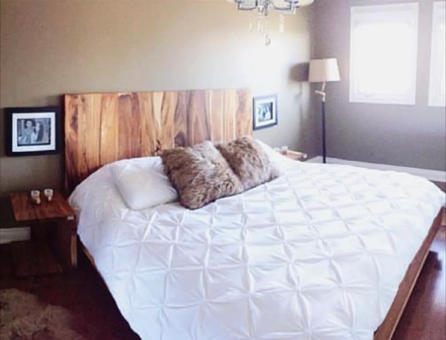 Artemano King Size Bed - Natural Suar Wood thumbnail