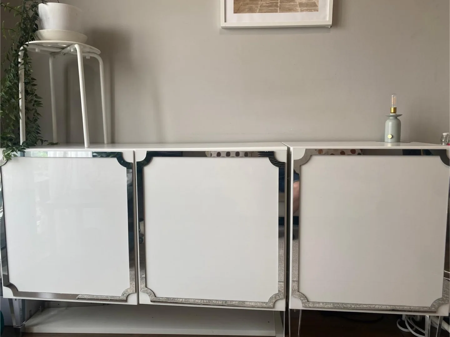 IKEA Hauga Storage Combination - White thumbnail