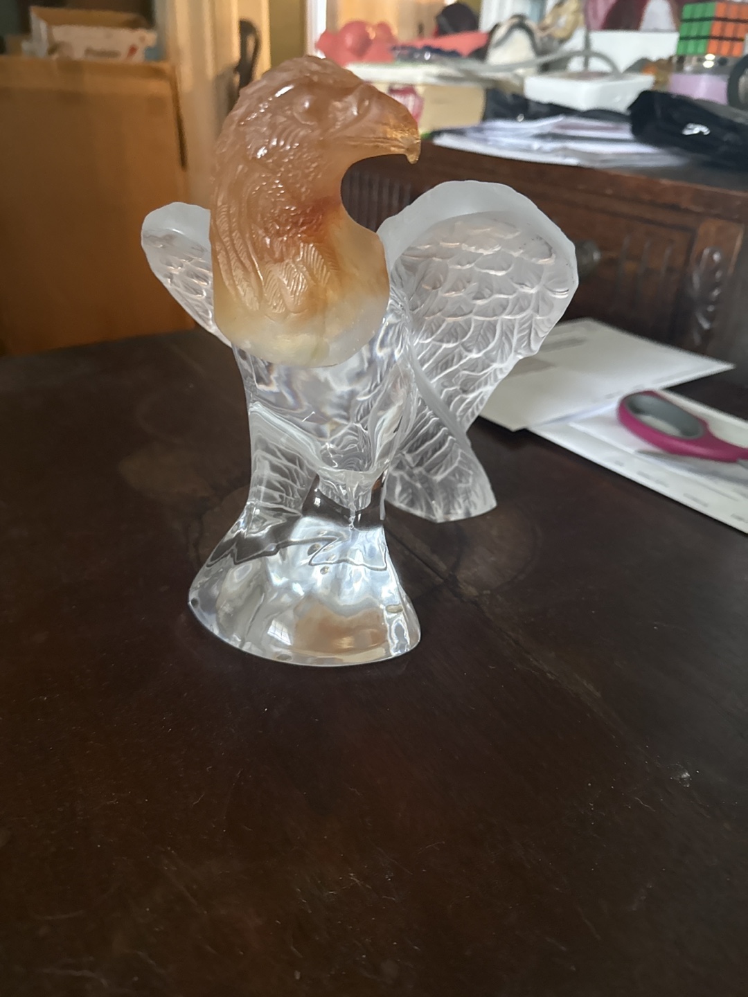 Daum Crystal Eagle Figurine - photo 2