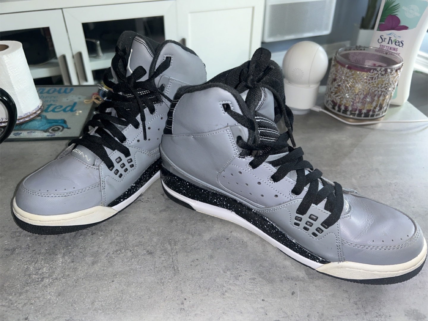 Jordan SC-2 High Top Sneakers - Grey