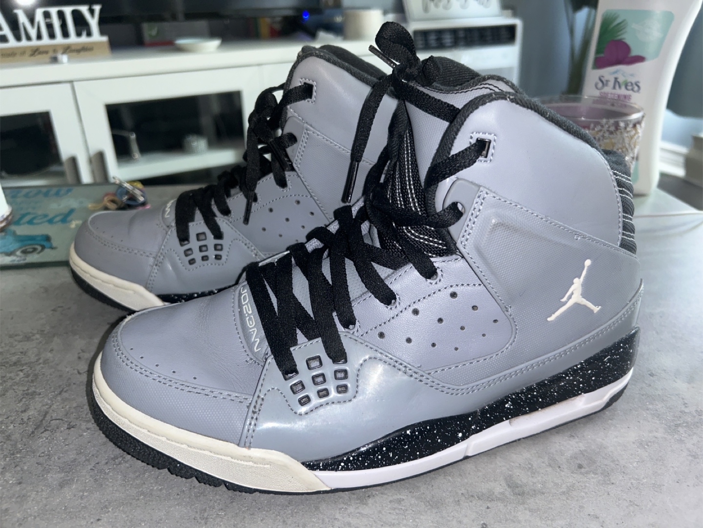 Jordan SC-2 High Top Sneakers - Grey - photo 2