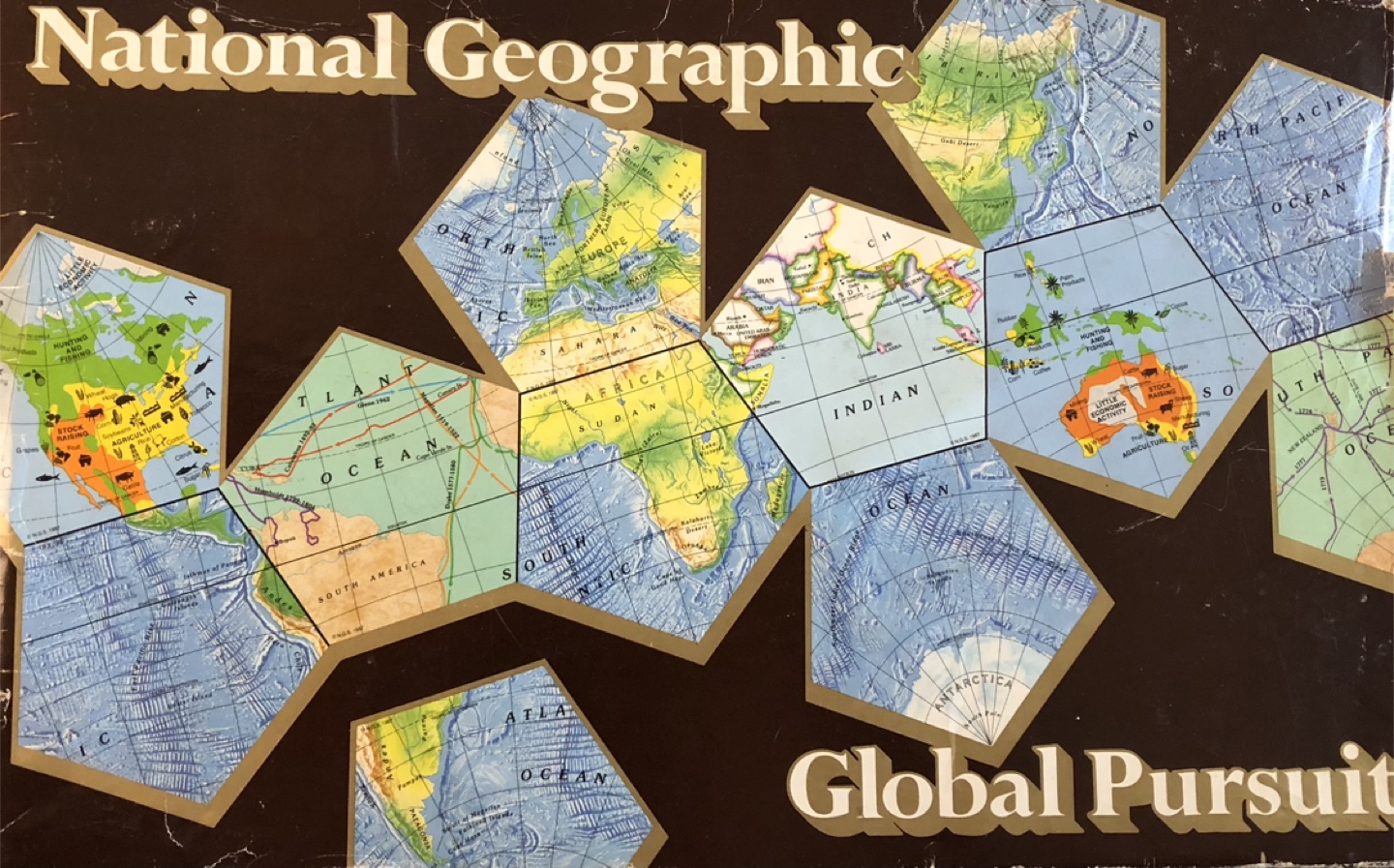 National Geographic Global Pursuit Board Game - photo 2