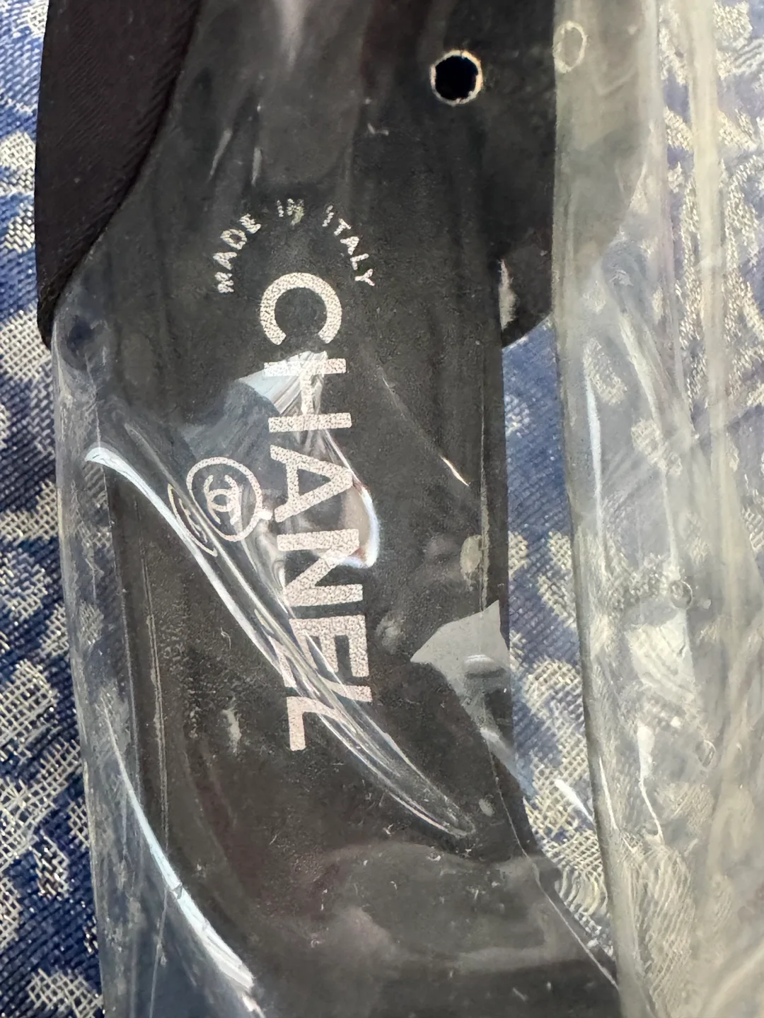 Chanel Clear Rain Boots - Size 37 image indicator(2)