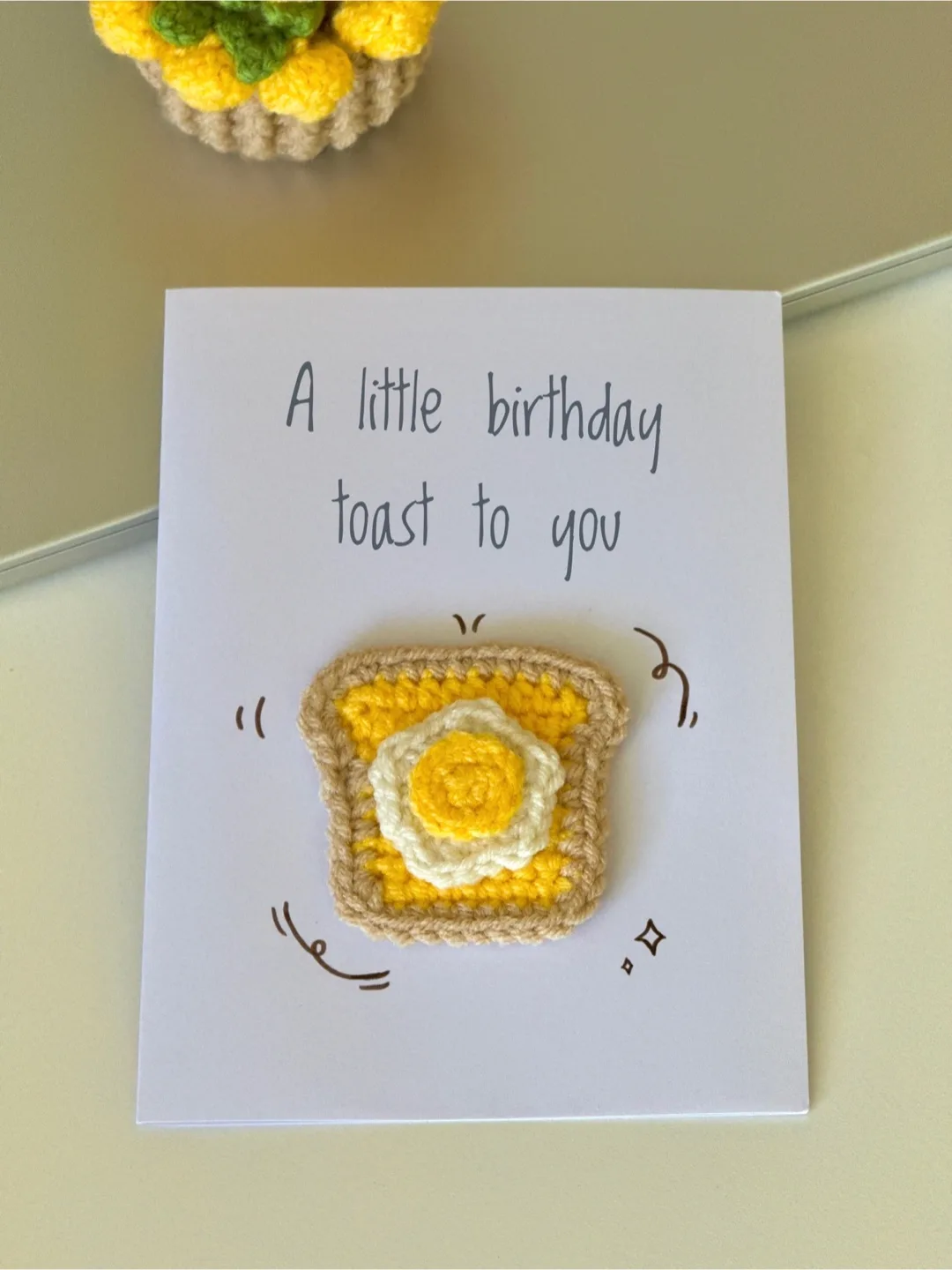 Handmade Crochet Greeting Cards image indicator(3)