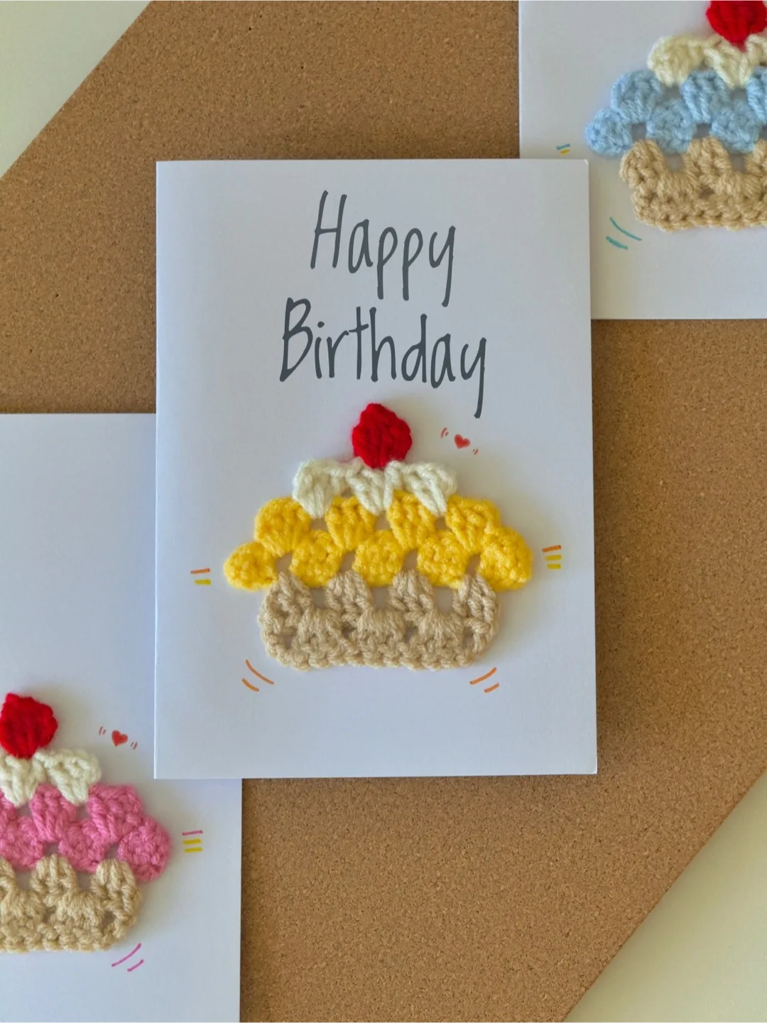 Handmade Crochet Greeting Cards image indicator(2)