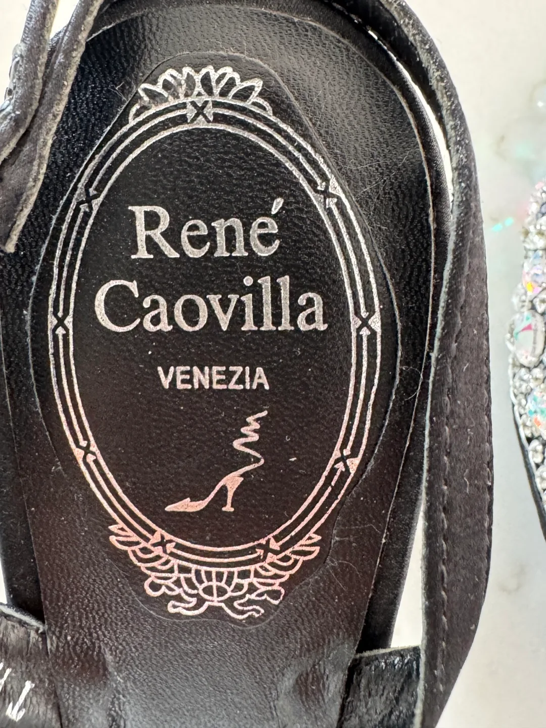 René Caovilla Embellished Heels - Size 37 image indicator(5)