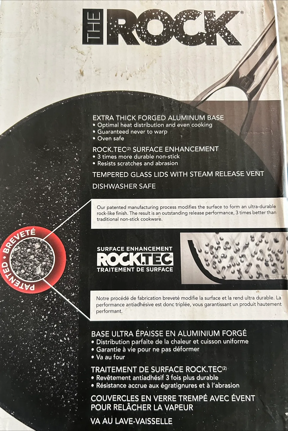 New: The Rock Heritage 10-Piece Cookware Set - New in Box! image indicator(2)