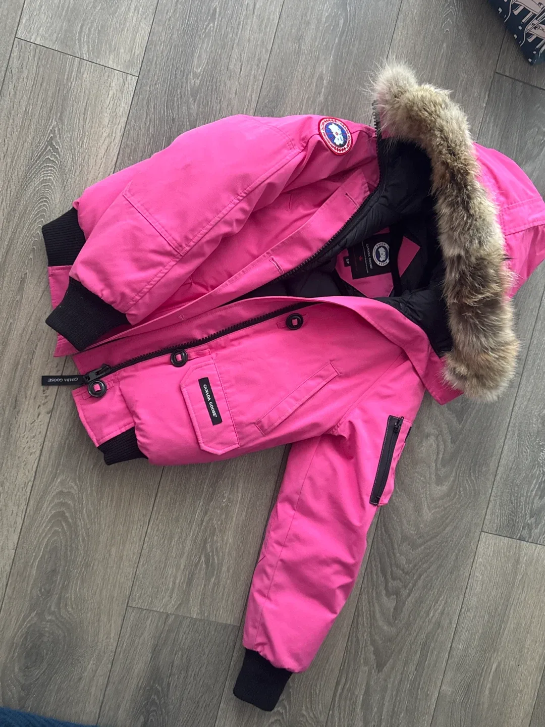 Canada Goose Bomber Jacket - Pink - Size S/P thumbnail