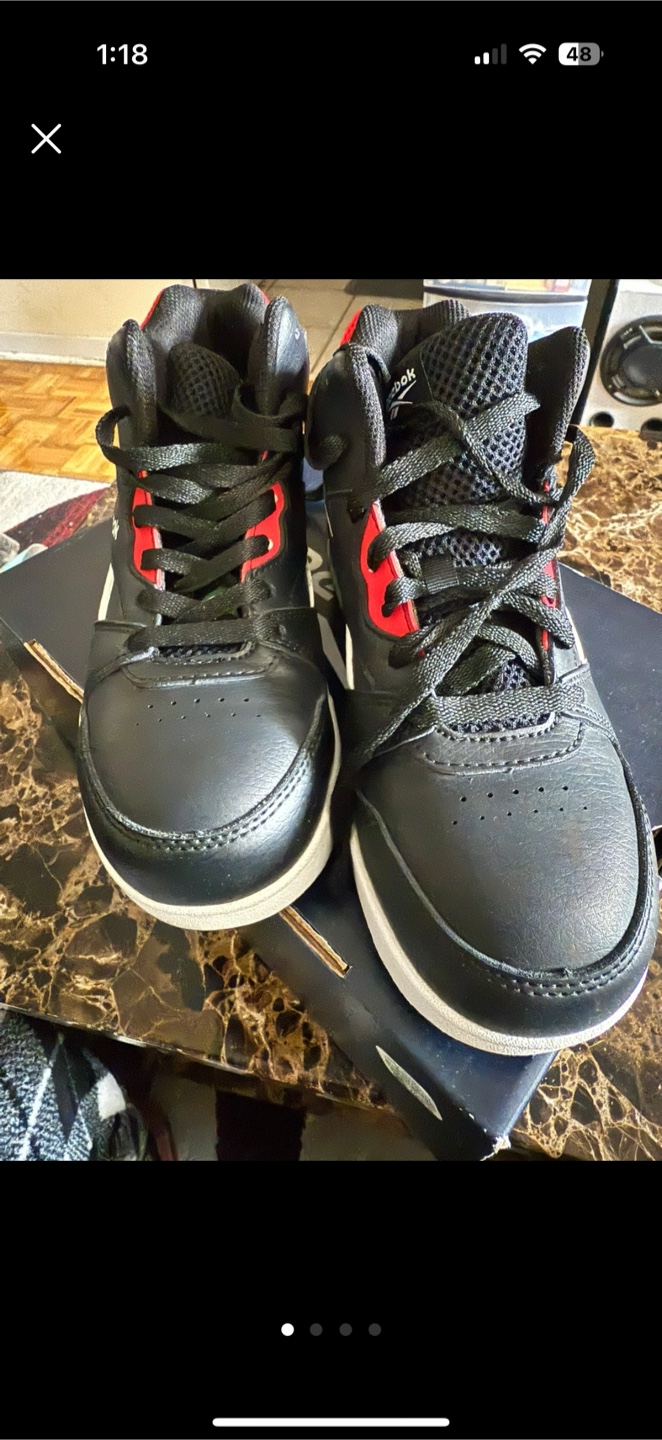 Reebok BB4500 safety shoes Work High Top Sneaker - Size 4.5W