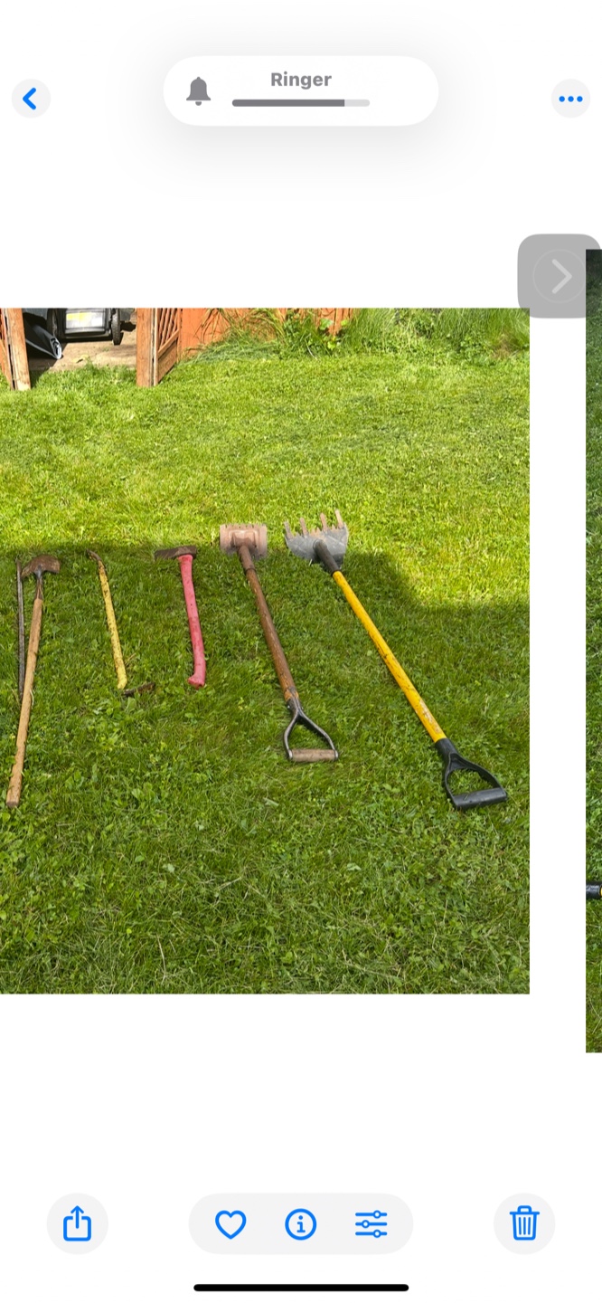 Variety of Garden Tools