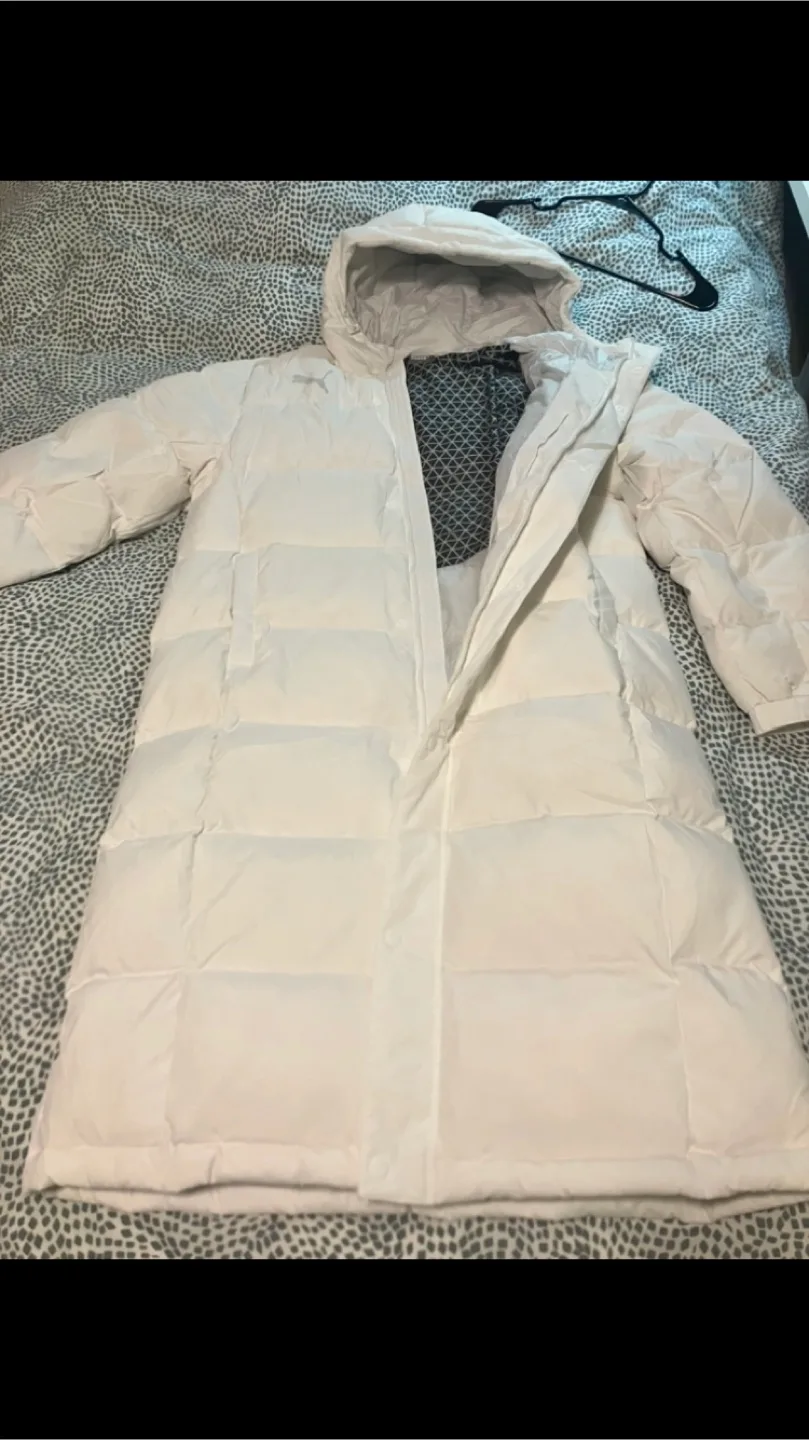 Puma White Puffer Coat thumbnail