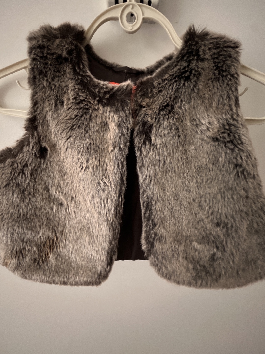Toddler Girl 5T Faux Fur Vest