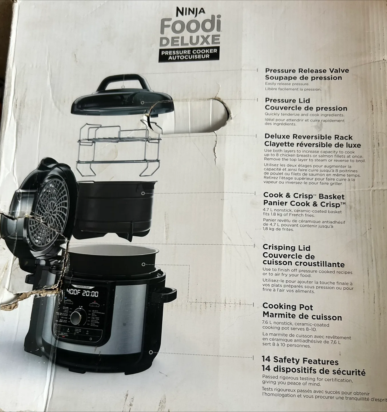 New: Ninja Foodi Deluxe Pressure Cooker image indicator(2)