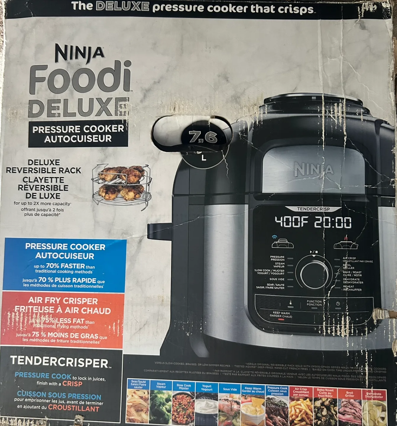 New: Ninja Foodi Deluxe Pressure Cooker image indicator(3)