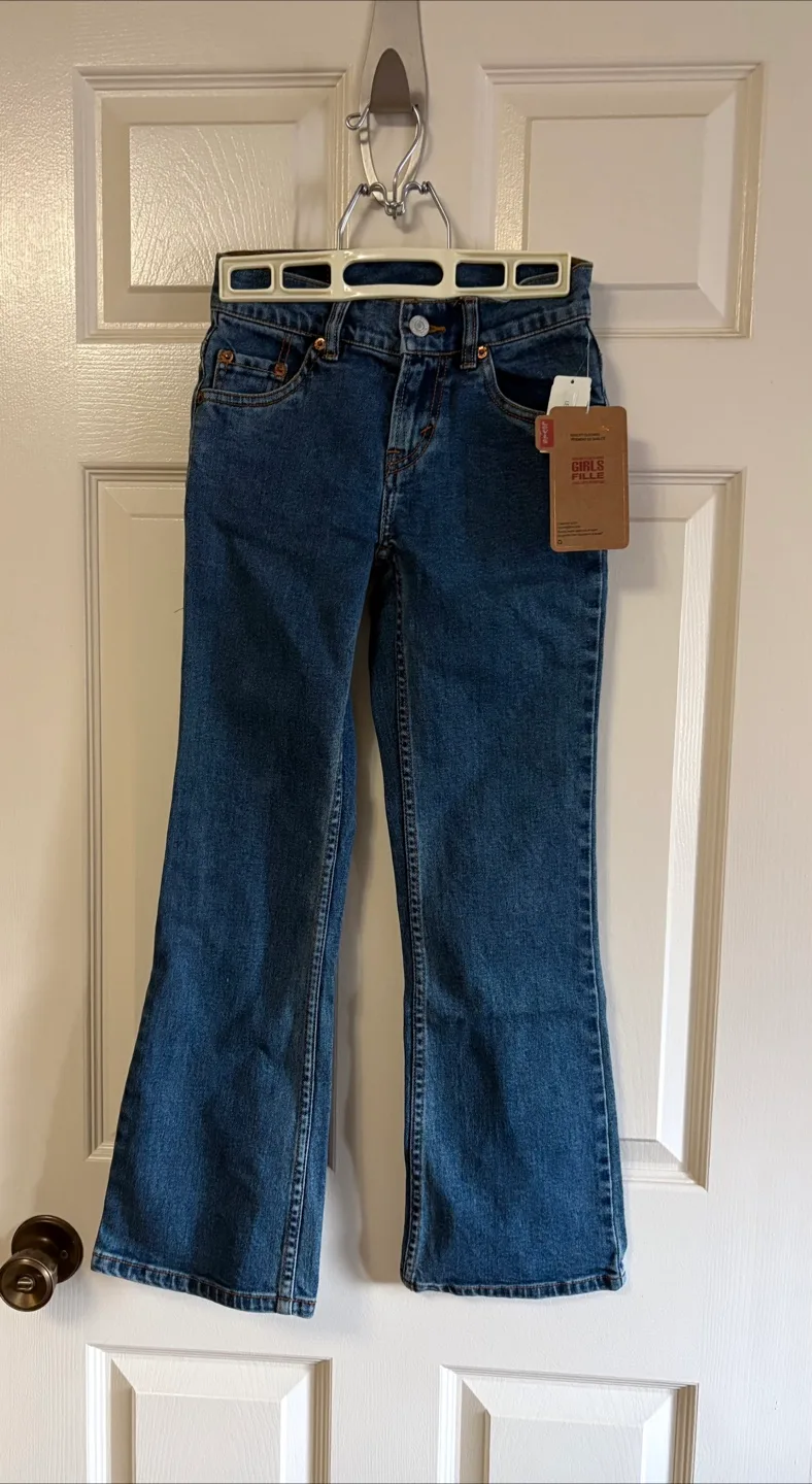 Levi’s Red Tab Classic Girls Jeans Legendary Fit - Sz 8 thumbnail