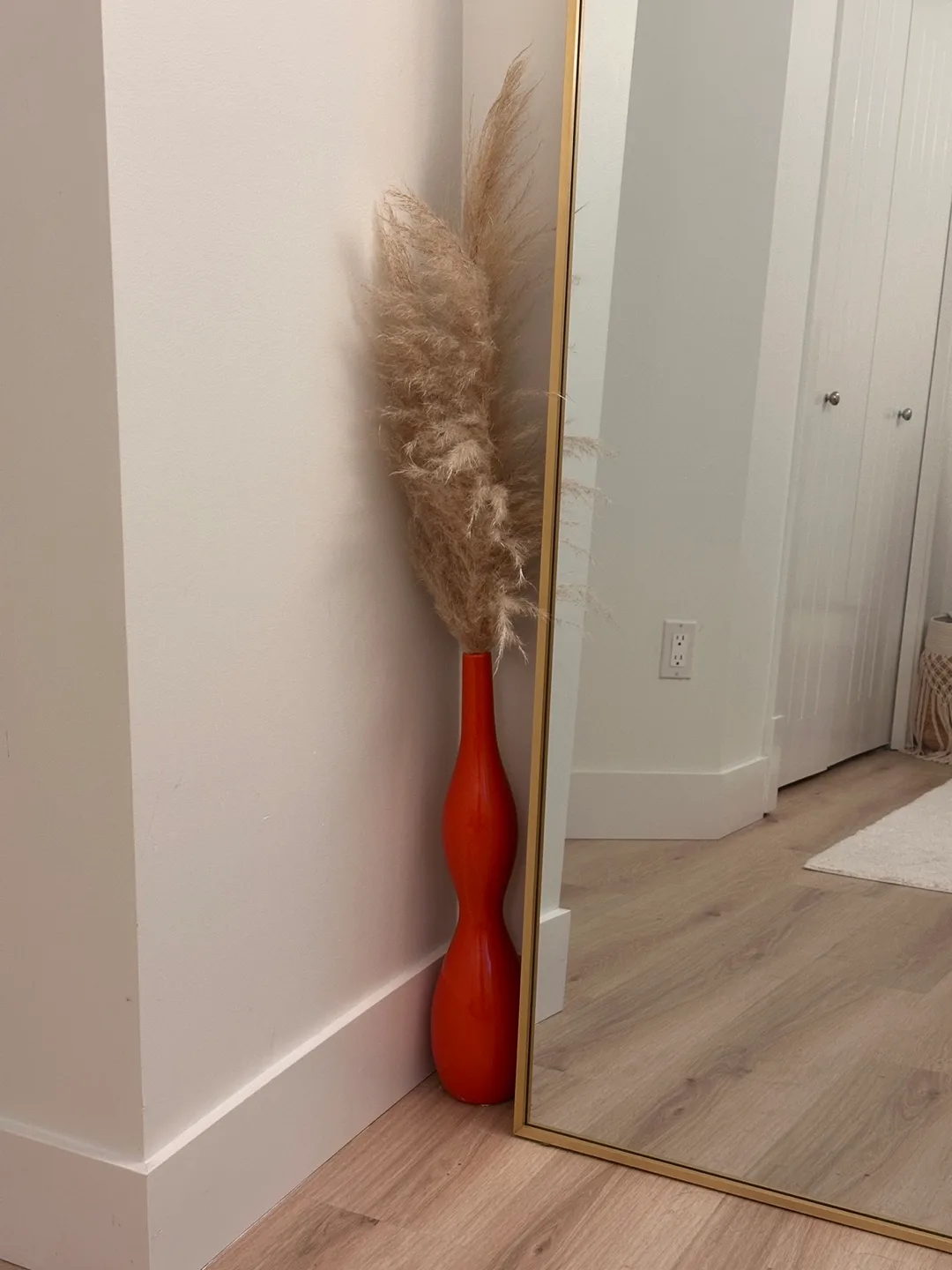 Orange Decorative Vase image indicator(2)