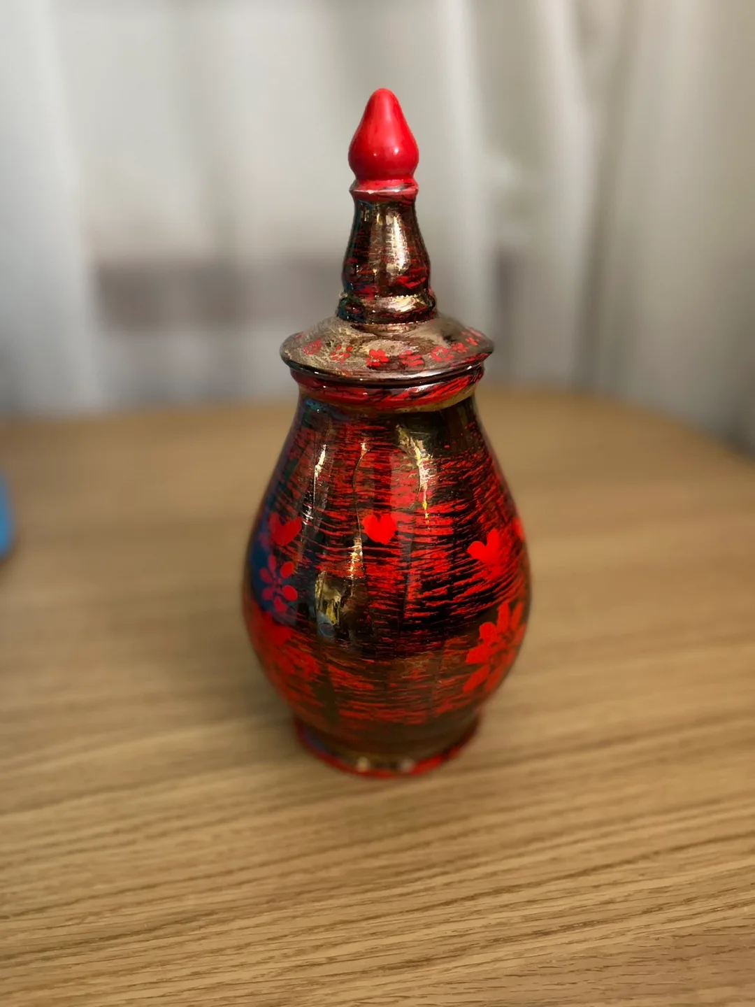 Vintage Japanese Jar with Lid image indicator(6)