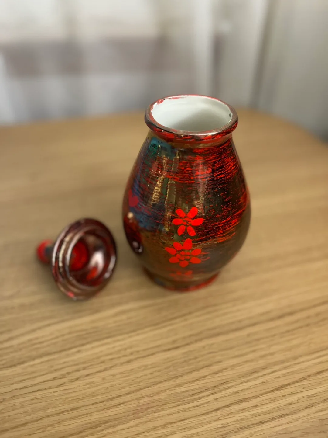 Vintage Japanese Jar with Lid image indicator(7)