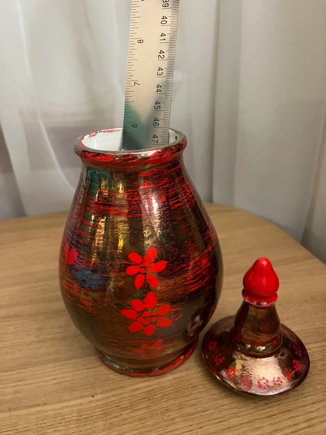 Vintage Japanese Jar with Lid image indicator(9)