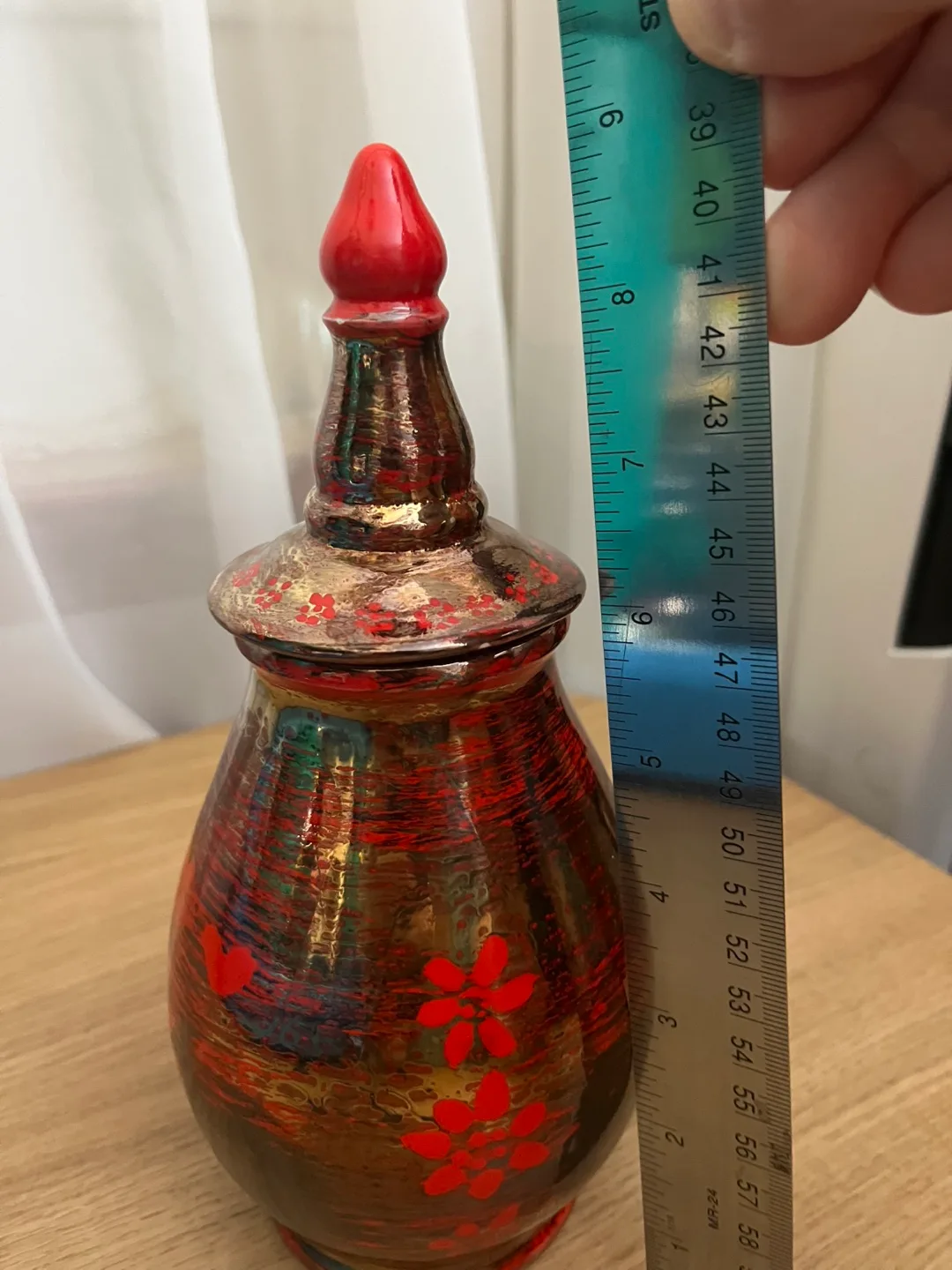 Vintage Japanese Jar with Lid image indicator(8)