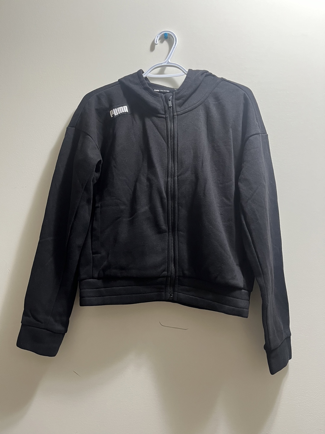 Puma Wornens Full Zip Cropped Hoodie sz L - photo 4