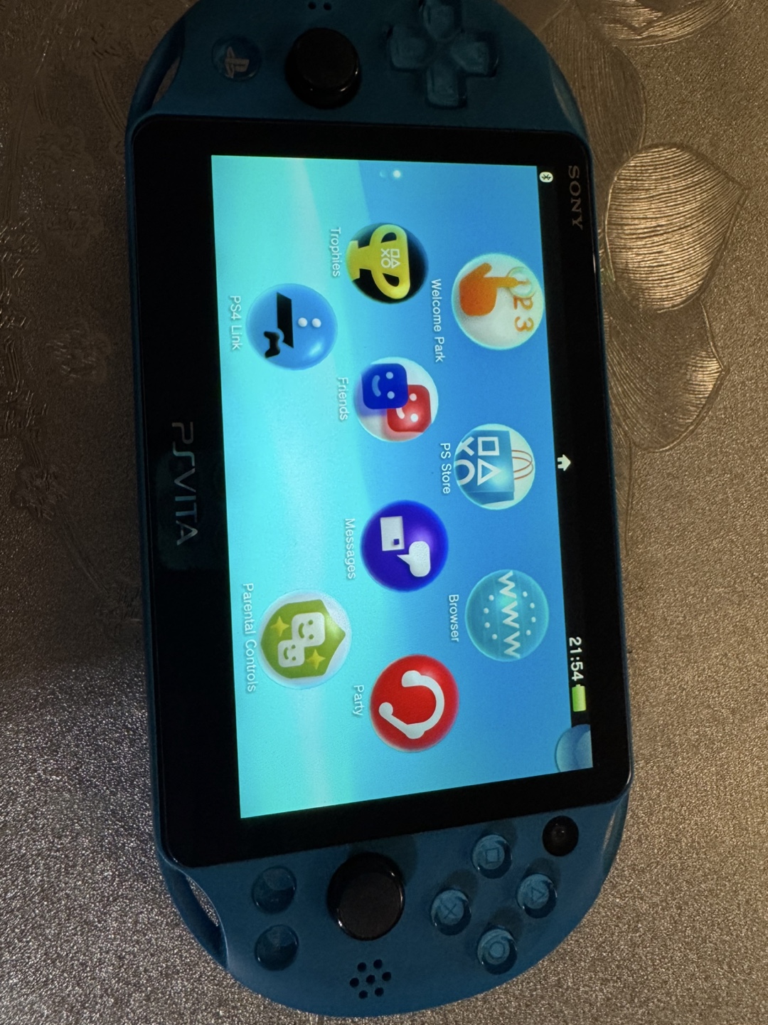 Sony PS Vita 2000 Blue with 128GB SD Card - photo 3