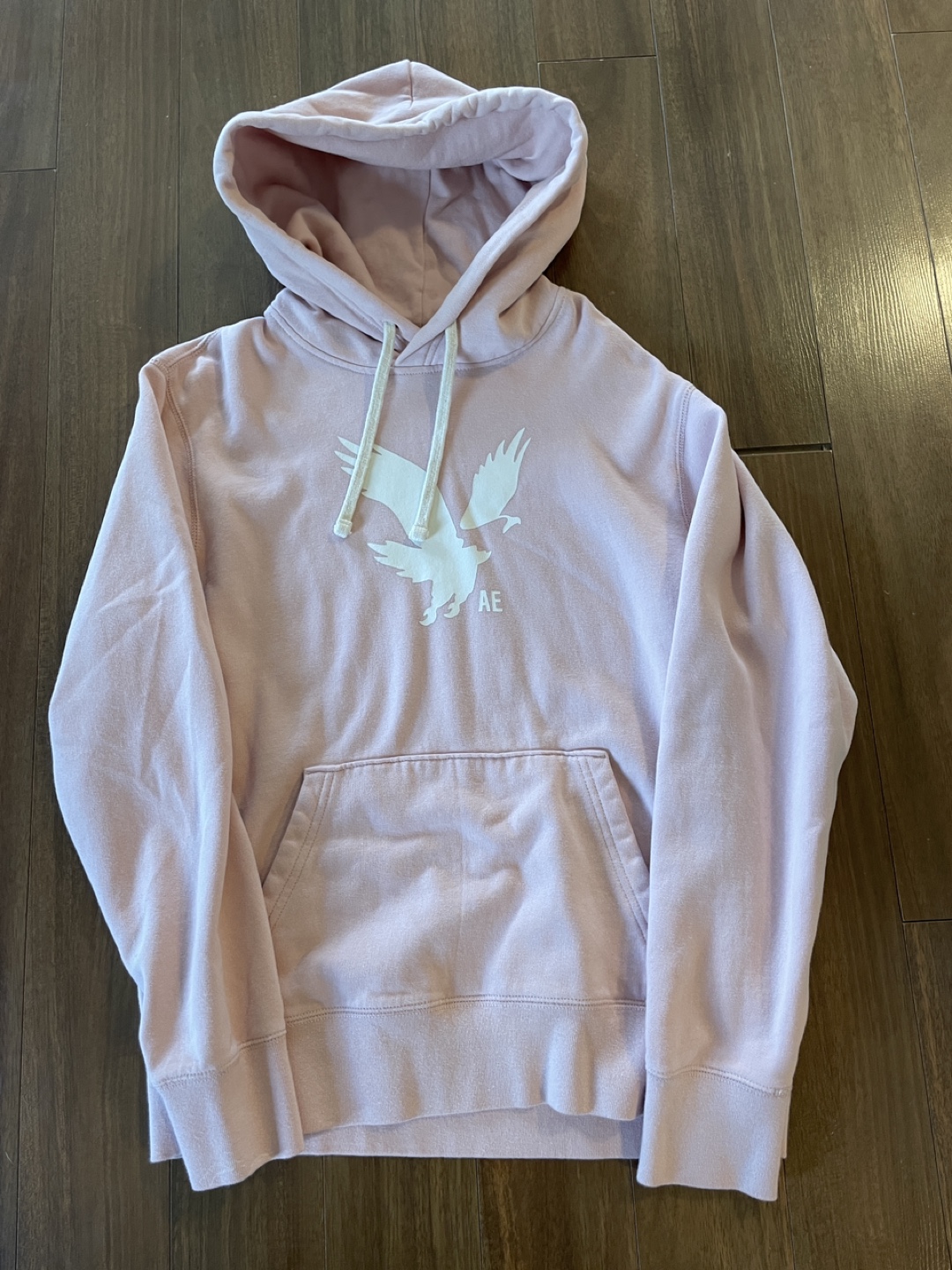 American Eagle Super Soft Pink Hoodie - Mens medium