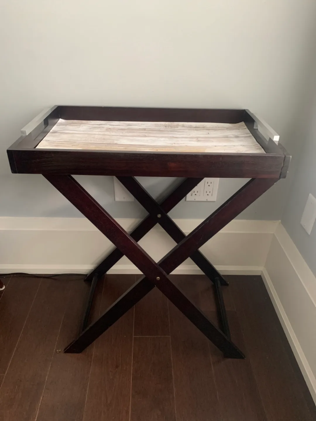 Folding Butler Tray Table thumbnail
