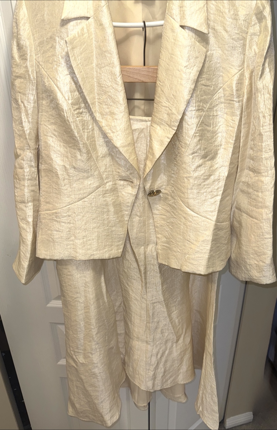 Champagne Dress Suit